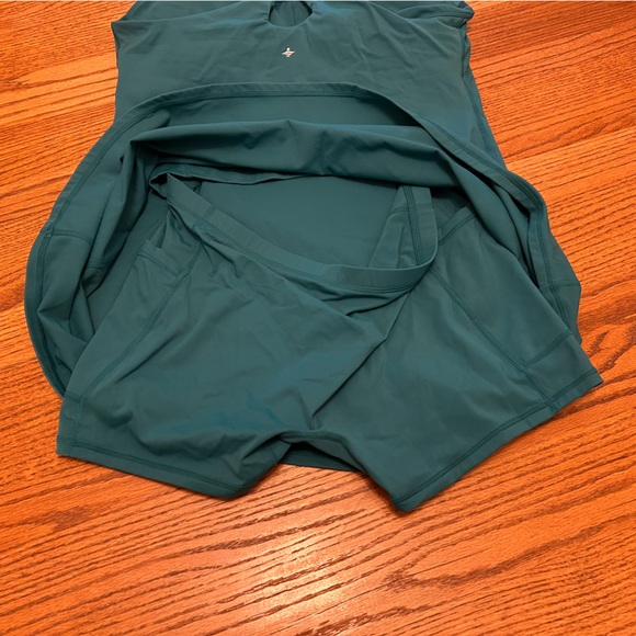 HALARA Teal Mini Dress - Picture 9 of 13